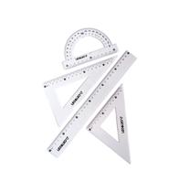 Jogo geometrico 1.grau 4 pecas leoeleo