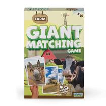 Jogo Giant Matching PlayMonster Summer Toys com cartas Jumbo Jogo Giant Matching PlayMonster Summer Toys com cartas Jumbo
