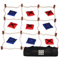 Jogo Giant Tic Tac Toe ao ar livre KJR 122x122cm portátil