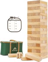 Jogo Giant Tumble Tower ApudArmis Stack Over 1,5 m com 56 unidades