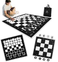 Jogo gigante de xadrez, damas e xadrez Tac Toe Games SWOOC Games