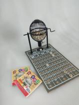 Jogo Globo BINGO N1 1 a 75 PRETO + 200 cartelas