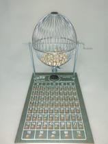 Jogo Globo BINGO N3 1 a 75 CROMADO + 200 cartelas - treis reis