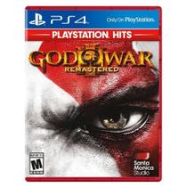 Jogo God Of War III Remasterizado Playstation Hits - PS4