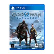 Jogo God Of War Ragnarok - PS4 Mídia Física - Santa Monica Studio