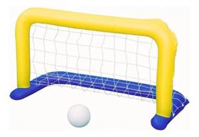 Jogo Gol Trave Bola Play Center Fute 1,42m X 76cm Inflá Bel Cor:Amarelo