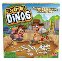 Jogo Goliath Dig 'Em Up Dinos Fossil-Finding 2-4 jogadores 4+
