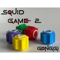 Jogo Gonggi COM SUPORTE da Série Squid Game (Round 6) em Impressão 3D,Squid Game,Round 6