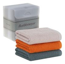 Jogo Gourmet Pano De Copa Buddemeyer 3pçs Bege/Laranja/Verde