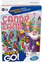 Jogo Grab and Go Candy Land Versão Portátil Hasbro F8259