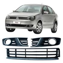 Jogo Grade Central E Molduras Do Farol Milha Friso Cromado Polo 2012 2014 2014 Original Volkswagen Jogo Grade Central E Molduras Do Farol Milha Friso Cromado Polo 2012 2014 2014 Original Volkswagen