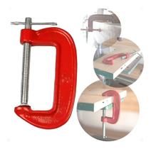 Jogo Grampo C Sargento 3 Pçs Nº 1, 2 E 3 Pol Ferro Fundido