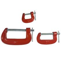 Jogo Grampo Sargento Tipo C 1'' 2'' 3''