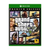 Jogo Grand Theft Auto V (GTA 5) Premium Edition - X box One - Rockstar