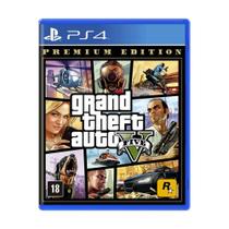 Jogo Grand Theft Auto V (GTA Premium Edition) - PS4 - Rockstar