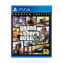 Jogo Grand Theft Auto V (Premium Edition) - PS4 - Rockstar Games