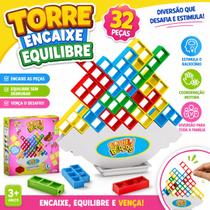 Jogo Grande Tetris Brinquedo Diversão Criança Fichas Cai Não Cai Jogo Grande Tetris Brinquedo Diversão Criança Fichas Cai Não Cai