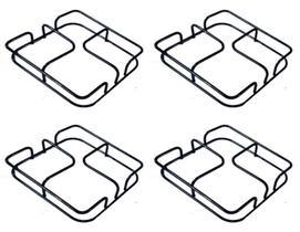 Jogo grelhas p/ fogões brastemp bfo4ebb/byo4ebr 4b