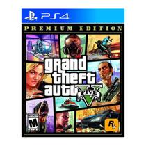 Jogo GTA V Grand Theft Auto V Remastered Premium Edition PS4 Rockstar Mídia Fisica