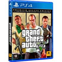 Jogo GTA V Grand Theft Auto V Remastered Premium Edition PS4 - Rockstar