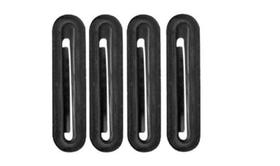 Jogo guarnição c/04 borracha suporte parachoque fusca 80/