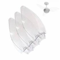 Jogo Hélice 3 Pás P/ventilador Teto Aliseu Smart Inspire Transparente