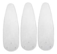 Jogo Hélice 3 Pás Ventilador Teto Wind Transparente Ventisol