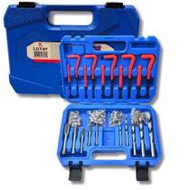 Jogo Helicoil Reparo Rosca Postiça M5-m12 C/ 131 Peças Loxer