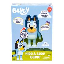 Jogo Hide & Seek Bluey com cronômetro embutido, Talks & Giggles