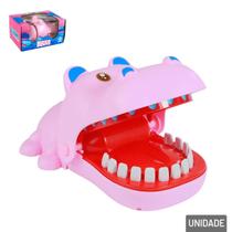 Jogo Hipopótamo Morde Dedo 17cm Rosa - Tudo em Caixa Jogo Hipopótamo Morde Dedo 17cm Rosa - Tudo em Caixa
