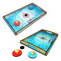 Jogo Hockey de Mesa Brinquedo Educativo de Madeira Maninho Jogo Hockey de Mesa Brinquedo Educativo de Madeira Maninho