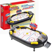 Jogo Hockey de Mesa Pinball 2 Jogadores Placar Manual Divertido Castela Jogo Hockey de Mesa Pinball 2 Jogadores Placar Manual Divertido Castela