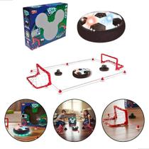 Jogo Hover Goal Bola Flutuante LED Futebol de Mesa Air Hockey Infantil Zoop Toys Interativo com Traves e Batedores Jogo Hover Goal Bola Flutuante LED Futebol de Mesa Air Hockey Infantil Zoop Toys Interativo com Traves e Batedores