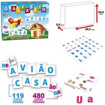 Jogo Identificar Letras/Formar Silabas E Palavras O Alfabeto - Pais & Filhos