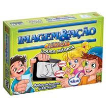 Jogo Imagem Ação Júnior Lousa Mágica Tabuleiro - Grow