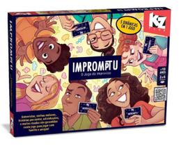 Jogo Impromptu Tabuleiro E Cartas O Jogo Do Improviso