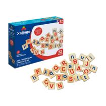 Jogo Infantil ABC Alfabeto 72 Peças Xalingo - 52665
