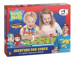 Jogo Infantil Aventura Das Cores - Luccas Neto - Grow 3575