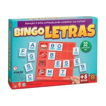 Jogo Infantil Bingo Letras Grow