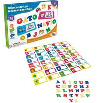 Jogo Infantil Brincando com Letras e Desenhos 792956 - Pais & Filhos