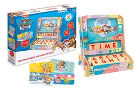 Jogo Infantil Brincando De Soletrar Patrulha Canina Xalingo