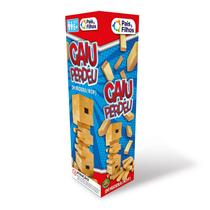 Jogo Infantil Caiu Perdeu Torre de Equilibrio de Madeira MDF Jogo Infantil Caiu Perdeu Torre de Equilibrio de Madeira MDF