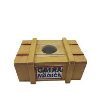 Jogo infantil Caixa mágica madeira - Shoppingnet