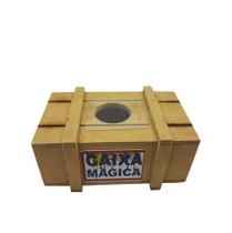 Jogo infantil Caixa mágica madeira