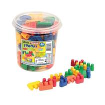 Jogo Infantil Conectando Formas 80 Peças Carlu Brinquedos Jogo Infantil Conectando Formas 80 Peças Carlu Brinquedos