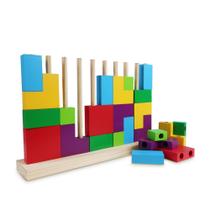 Jogo Infantil de Encaixe Tetris Jogo Infantil de Encaixe Tetris