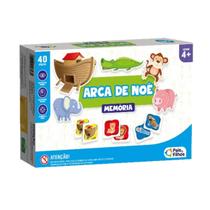 Jogo Infantil de Memória Arca de Noé 40 Peças Criativo Divertido Interativo Pais & Filhos