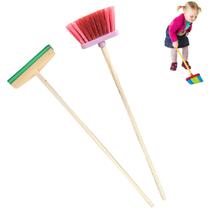 Jogo infantil de vassoura de nylon e rodo bianca bovolin