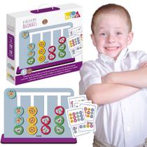 Jogo Infantil Didatico Lógica dos Animais Pensamento Logico - Babebi