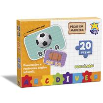 Jogo Infantil Educativo ABC Diver - Duas silabas - Divertoys - Diver Toys